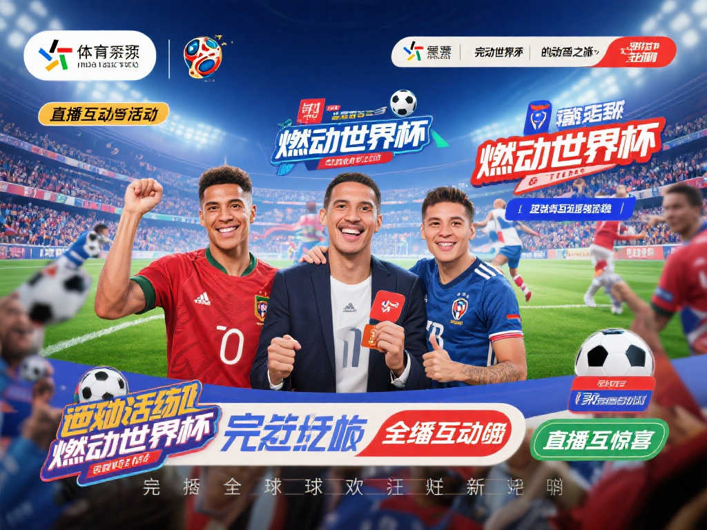 体彩携手体育明星开启“燃动世界杯”直播互动